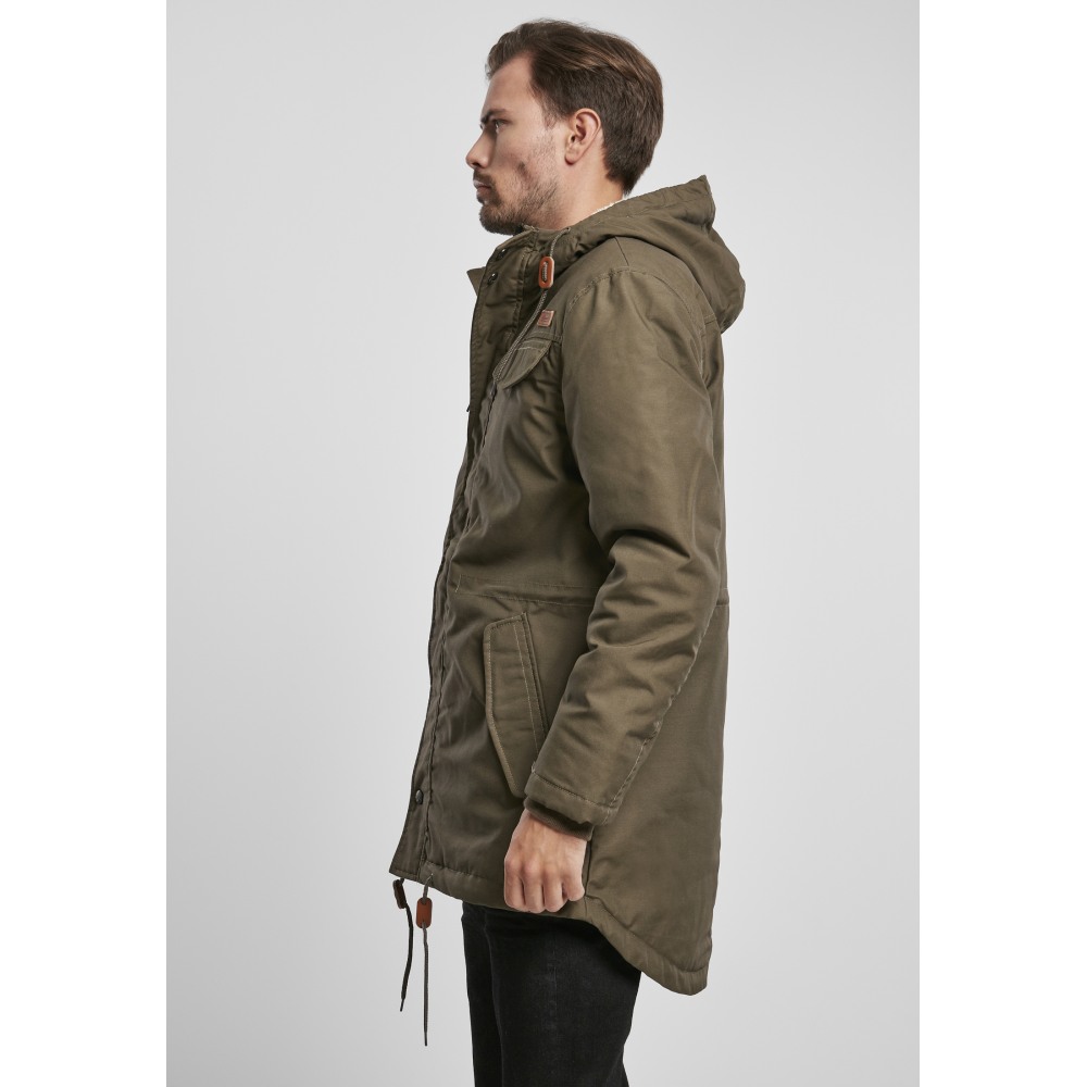 Brandit - Marsh Lake Parka mantel - Grün